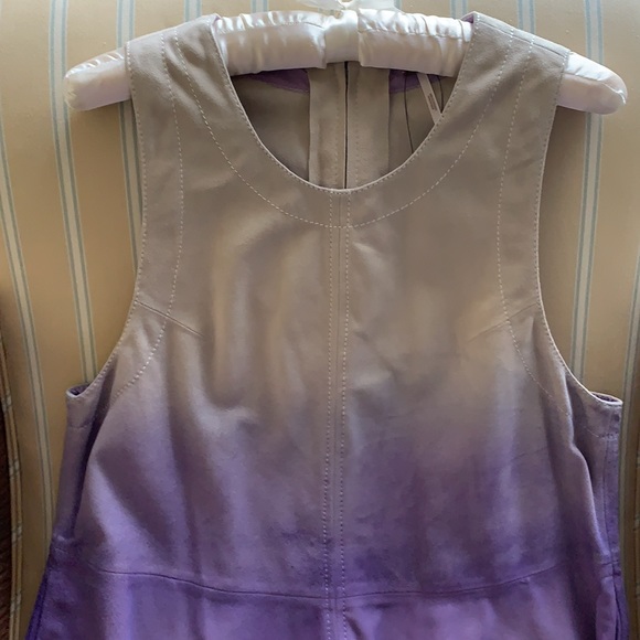 FP GOAT LEATHER SUEDE MOON BEAM MINI DRESS SZ S - Picture 11 of 16